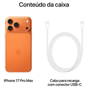 iPhone 17 Pro Max 2TB - Laranja-cósmico (Novo com caixa aberta) - Imagem 9