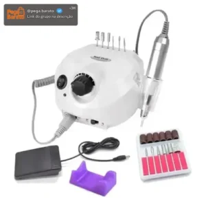Lixadeira Elétrica Unha Motor Porquinho 50.000rpm Nail Drill - Imagem 1