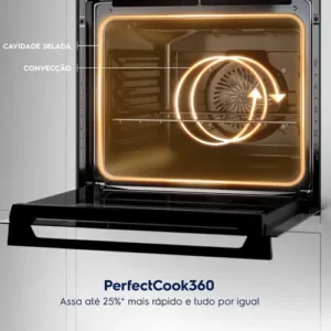 Fogão 5 bocas Electrolux Cinza Experience 2 Fornos, PerfectCook360 e Tripla Chama FE5DC - Imagem 11