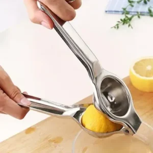 Espremedor De Limão Inox Manual Maciço Super Forte - Imagem 5