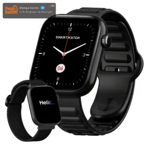 Relógio Smartwatch FORESTORY Inteligente Tela 1.83 Bluetooth Ip68 À Prova D'água Notificações Chamadas Saúde Smart Watch Relogio Corrida Com Android E Ios Com 2 Pulseiras Feminino Masculino - Imagem 1