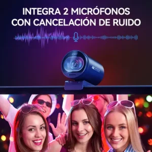 EMEET S600 4K 30FPS Webcam 1080P 60Fps Camera Para Pc Kit Videoconfercncia Live Streaming Com Tripé Autofoco Microfone - Imagem 6