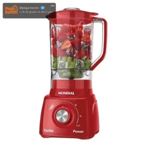 Liquidificador Turbo Power Mondial 550W L-99 FR - Imagem 1