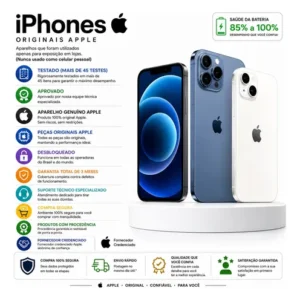 Apple Iphone 13 (256gb) Preto Original 5g Envio Imediato+ Nf (Novo com caixa aberta) - Imagem 7