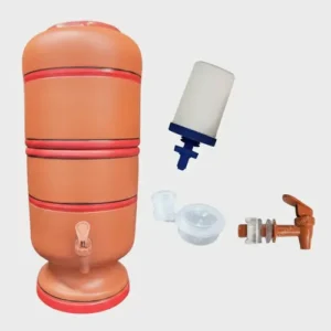 Filtro De Barro Purificador Agua Vela Tripla Ação 6l Total - Imagem 2