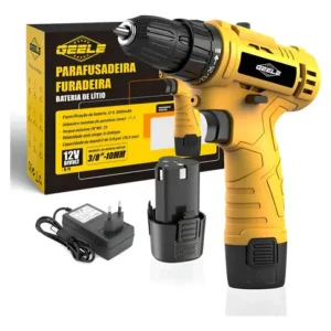 Parafusadeira Furadeira Sem Fio 25n 3/8 12v 10mm Bivolt Bateria Arstheco - Imagem 10