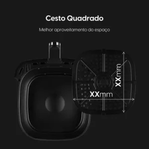 Fritadeira Elétrica Air Fryer Elgin Cinq Fry 5L Preta para Cozinha - Imagem 6