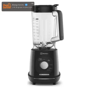 Liquidificador Electrolux 1300W de Potência com 3.2 Litros de Capacidade 12 Velocidades 6 Lâmina TriForce e Pés Antiderrapantes EBL1300 Preto - Imagem 1