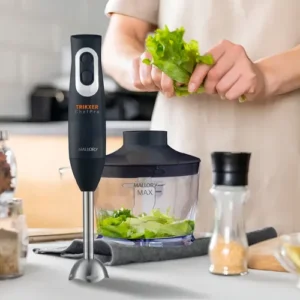 Mixer E Processador Mallory Trikxer Chefpro 500w Black Inox Cor Preto - Imagem 8