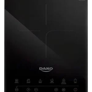Cooktop de Indução Dako 1 Zona Portátil com 10 Níveis de Potência e 2000 W 220 V - Imagem 4