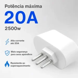 Tomada Inteligente Digital Wi-fi Plug Bivolt Automação Smart - Imagem 5