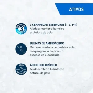 Espuma Cremosa De Limpeza Hidratante 60g Cerave Momento de aplicação Dia/Noite Todo tipo de pele - Imagem 5