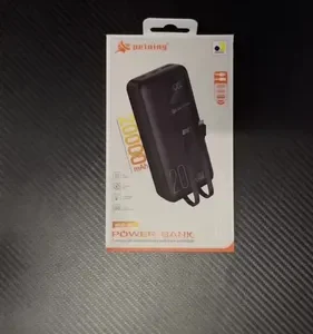 Power Bank 20000mah Turbo 22.5w Cabo Embutido Portátil - Imagem 2