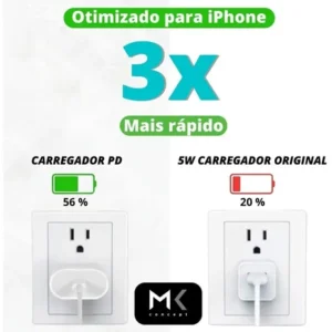 Carregador Fonte Rapido Para Iphone 11 12 13 14 Pro Max 20w - Imagem 5
