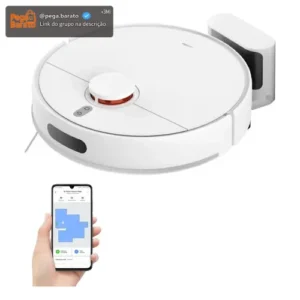 Robô Aspirador Xiaomi S40 10000pa Ultra Potente Bivolt Branc Branco - Imagem 1