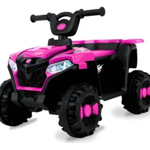Quadriciclo Com Pedal Elétrico 6v Som E Farol Led Rosa Cor Rosa-pink Voltagem Do Carregador 127/220v - Imagem 6