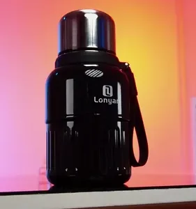 Garrafa Térmica 600ml Aço Inox Quente E Frio Viagem Academia - Imagem 2