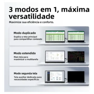 Monitor Gamer Bettdow Full Hd Ips 15.6 Polegadas Com Suporte - Imagem 6