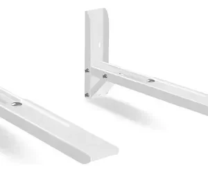 Suporte Para Microondas E Forno Elétrico Ajustável De Parede Branco Aço Carbono 30kg Dion Df2 - Imagem 2