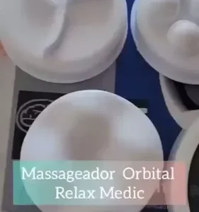 Relaxmedic Massageador Elétrico Orbital 2600 Rotações - Cor Branco - Imagem 17