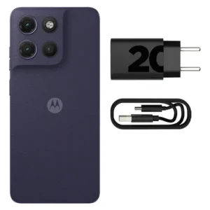 Smartphone Motorola Moto G17 4g - 256gb 12gb (4gb Ram + 8gb Ram Boost) Camera 50mp Sony Lytia 600, Tela Fhd+ 60hz, Bateria 5200 Mah - Roxo - Imagem 5
