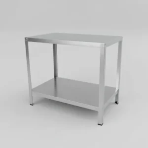 Mesa Inox Prateleira Industrial Cozinha Escritório Reforçada - Imagem 6