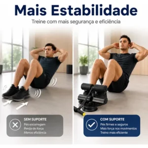 Aparelho Abdominal Treino Profissional Suporte Exercícios - Imagem 8