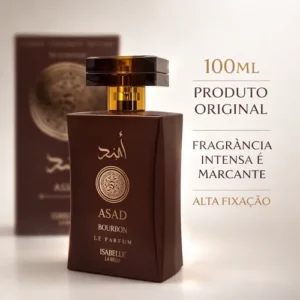 Perfume Árabe Asad Bourbon Original Masculino 100ml Isabelle - Imagem 5