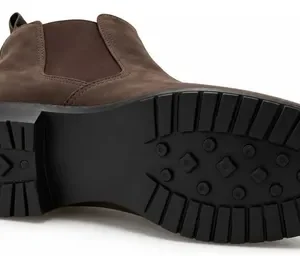 Bota Chelsea Masculina Camurça Casual Confortável Cano Curto - Imagem 4