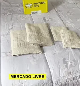 Jogo De Toalha Banho 4 peças 100 Algodão 400 gr/m Loft Camesa - Imagem 2