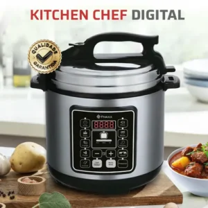 Panela De Pressão Elétrica Digital 6l, Fmaxx, Inox 1000w - Imagem 3