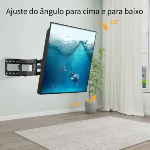 Suporte Tri-articulado Para Tv 26 A 65 Polegadas Universal - Imagem 5