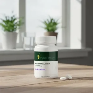 Vitamina B12 Metilcobalamina 1.000mcg 120cp Sublingual - Imagem 5