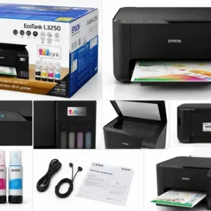 Impressora multifuncional Wi-Fi Epson Ecotank L3250 Mod C11CJ67301 - Imagem 4