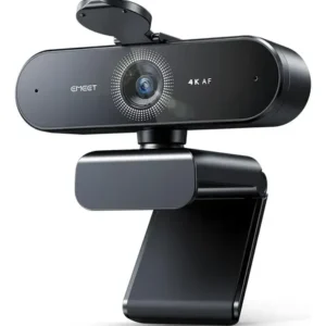 EMEET Nova 4K Webcam 1080P 60Fps Camera Para Pc Streaming Microfone Kit Viedeo Conferencia Foco Automático Preto - Imagem 3