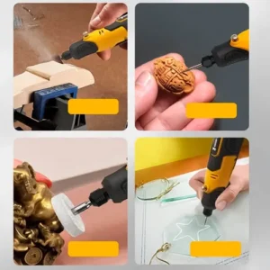 Mini Retifica Profissional Lixadeira Completa Acessório 57x1 Frequência 3 - Imagem 3