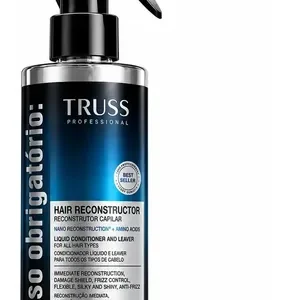 TRUSS Uso Obrigatório 260ml – Reconstrutor Capilar Multifuncional | com Proteção Térmica, Brilho e Força Instantânea - Imagem 3