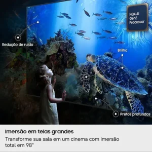 Samsung Super Big Smart Tv 98 Crystal Uhd 4k U9500h 2026, Vision Ai Companion Pro, Color Booster Pro, Xbox Cloud Gaming, Áudio Em Camadas - Imagem 4