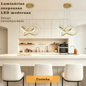 Lustre Para Sala,luminaria Teto Pendente Moderno Led Quarto - Imagem 8