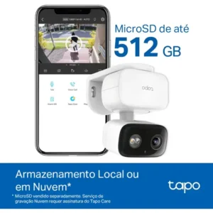 TP-Link Tapo C206 Câmera de Segurança Wifi 1080P 360° Colorida IP65 - Imagem 11