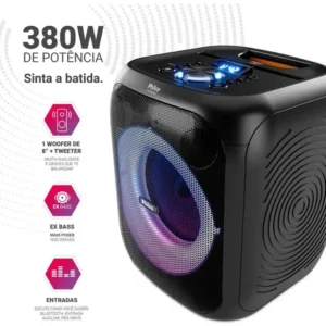 Caixa de Som Philco Extreme 380W Flash Lights PCX4800 - Imagem 5