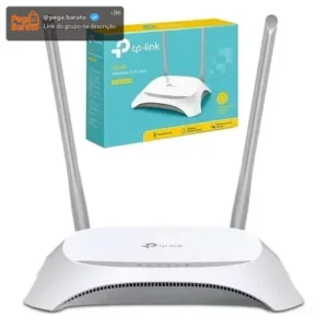 Roteador Wi-fi Tp-Link TL- Wr840 N Wireless 300Mbps - Imagem 1
