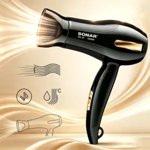 Secador De Cabelos 220v Bivolt 240v Quente Frio Temperatura - Imagem 10
