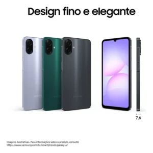 Celular Samsung Galaxy A07 256gb, 8gb, Câmera 50mp, Tela 6.7 , Proteção Ip54, Processador 6nm - Violeta - Imagem 6