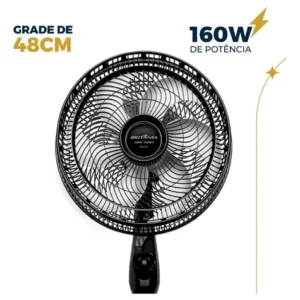 Ventilador de Coluna Britânia 6 Pás de 40cm 160W BVC41A - Imagem 5