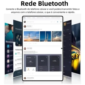 Tablet Hancdon Tab Android 15 Kit Completo com Caneta e Teclado 11.6" HD, 16GB RAM e 512GB - Imagem 5
