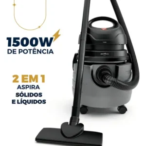 Aspirador de pó britânia bas87 20l 1500w Preto - Imagem 2