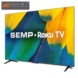 Smart Tv Tcl Semp 50 4k Uhd Hdr Roku Tv Wi-fi Dolby Audio - Imagem 1
