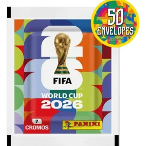 Kit 350 Figurinhas Do Álbum Copa Do Mundo 2026- 50 Envelopes - Imagem 1