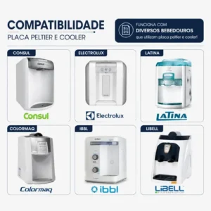Kit Pastilha Placa Peltier, Cooler E Pasta Térmica Universal - Imagem 7